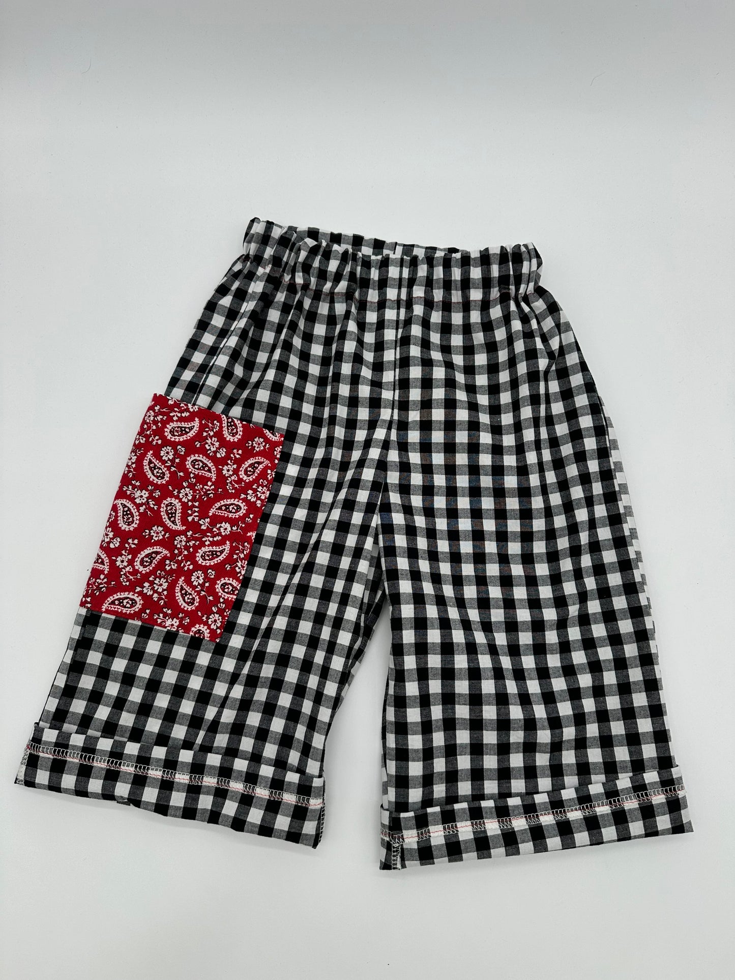 Wide leg pant - side pocket (2T)
