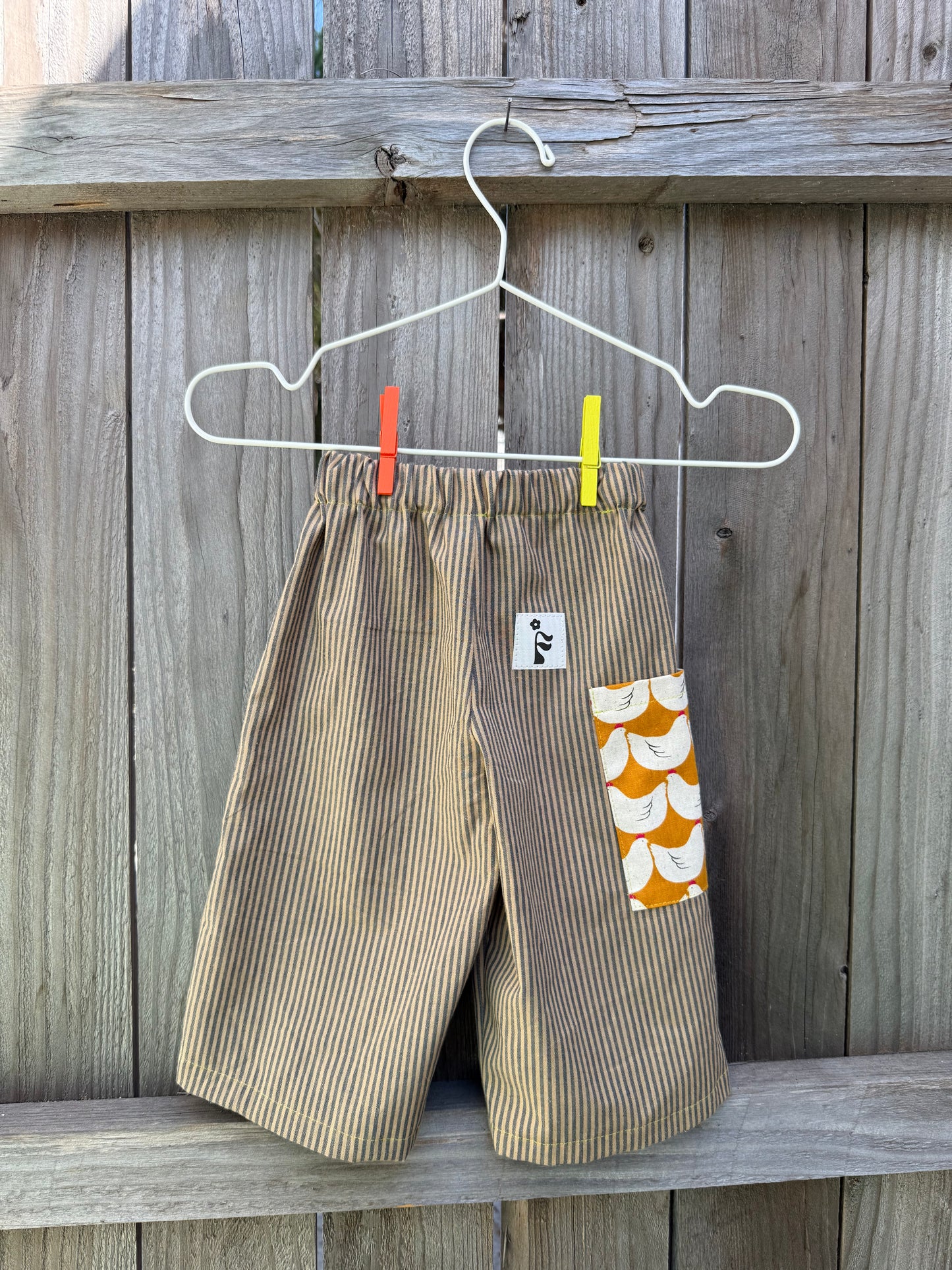 striped chickadee - made to order